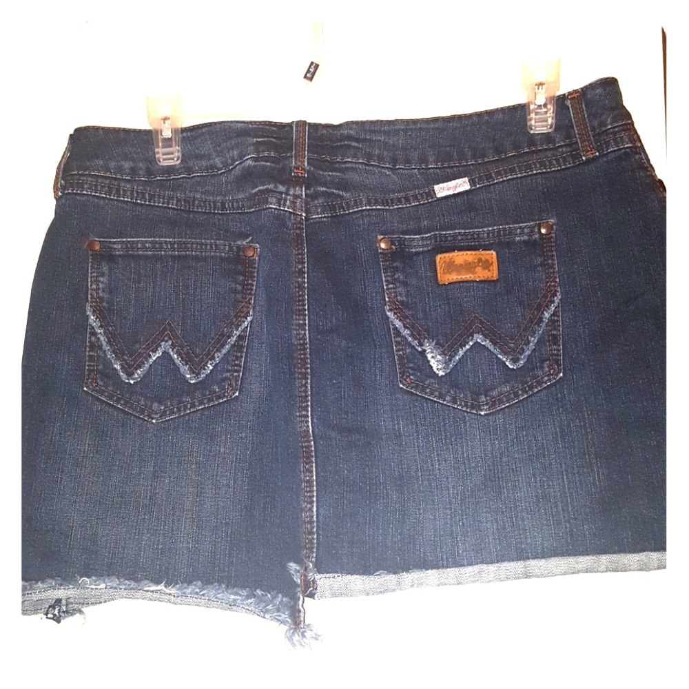 Denim Mini Skirt